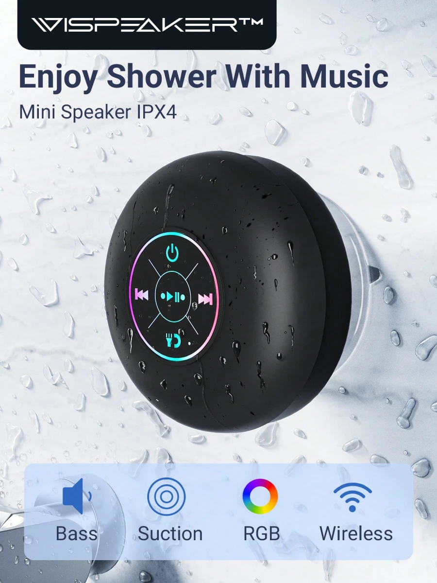 altavoz resistente al agua